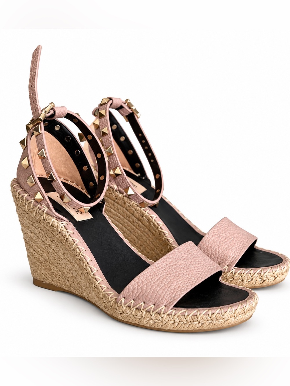 Valentino Garavani Women’s Wedge Espadrille Sandals - Ankle Strap